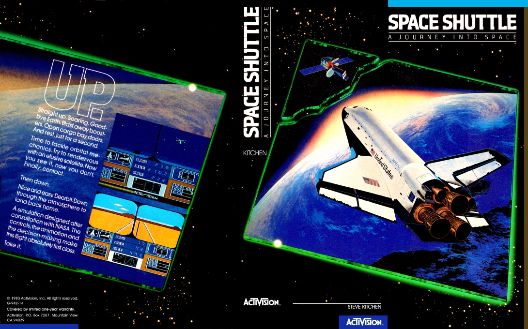 Space Shuttle - A Journey Into Space — box-texture (US)