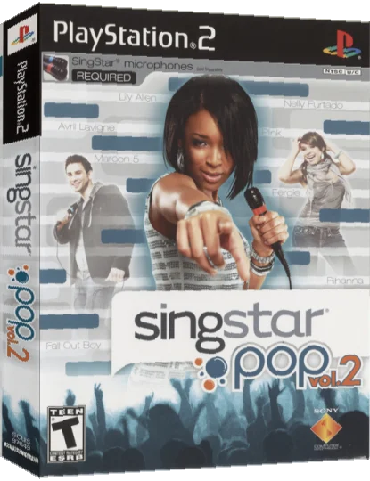 SingStar Pop Vol. 2 — box-3D (US)
