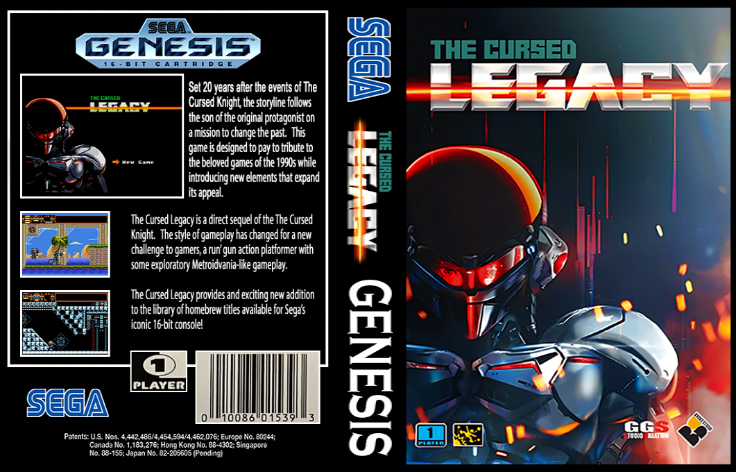 The Cursed Legacy — box-texture (US)