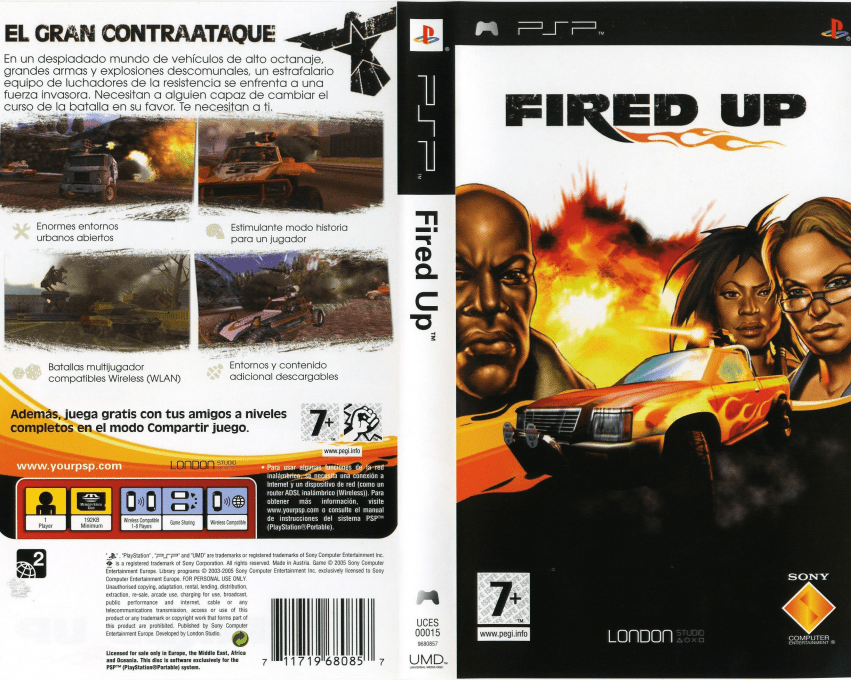Fired Up — box-texture (SP)
