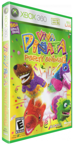Viva Pinata - Party Animals — box-3D (US)