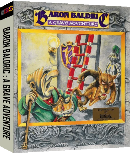 Baron Baldric - A Grave Adventure — box-3D (EU)