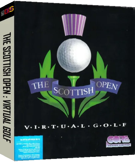 Scottish Open, The - Virtual Golf — box-3D (EU)