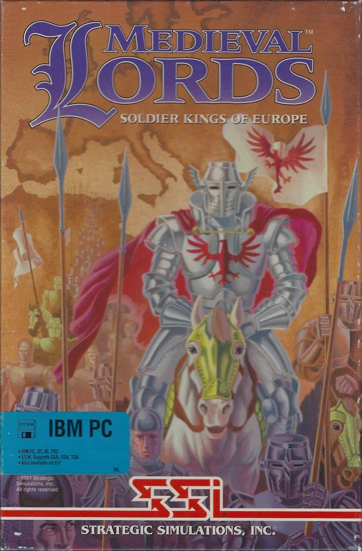 Medieval Lords - Soldier Kings Of Europe box art
