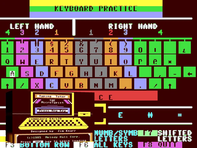 Typing Tutor : The Microtypist — mixrbv2 (WOR)