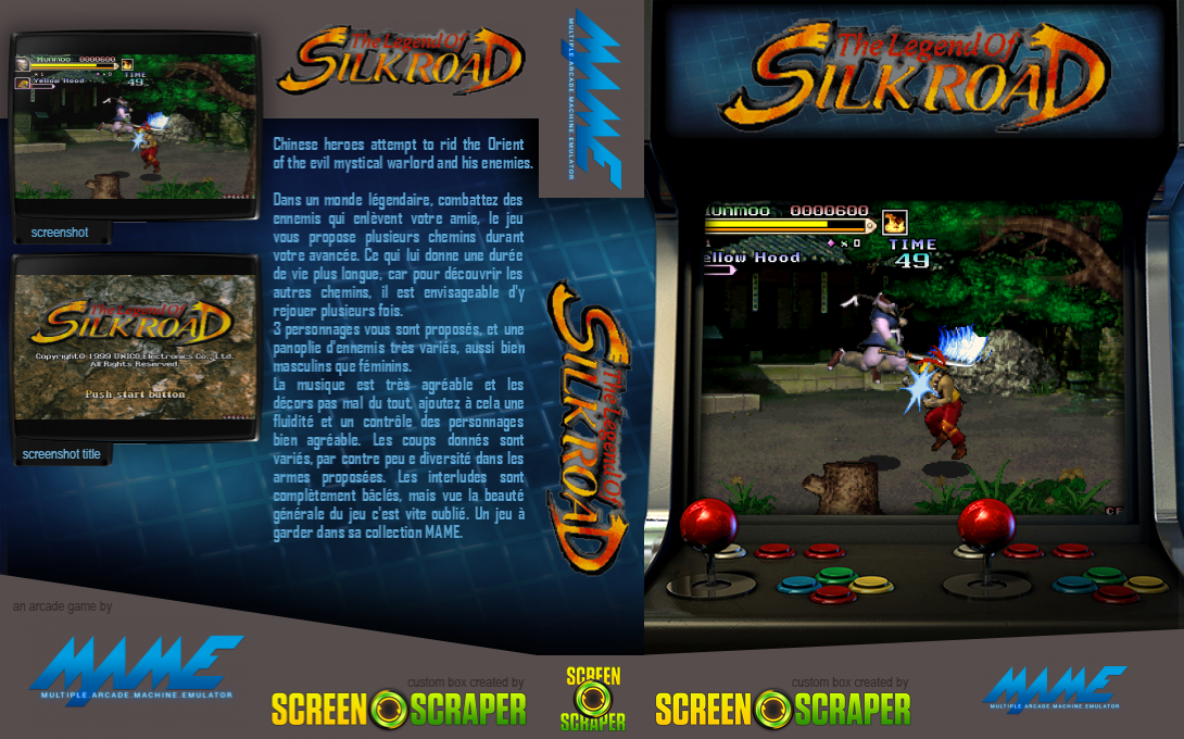 Legend Of Silkroad, The — box-texture (SS)