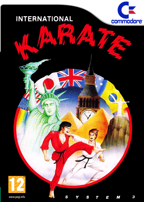 International Karate — box-2D (EU)