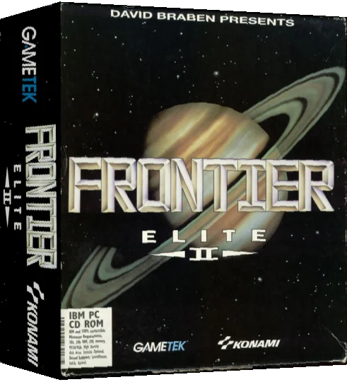Frontier - Elite 2 — box-3D (EU)