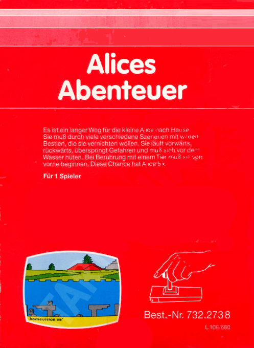 Alice's Abenteuer — box-2D-back (EU)