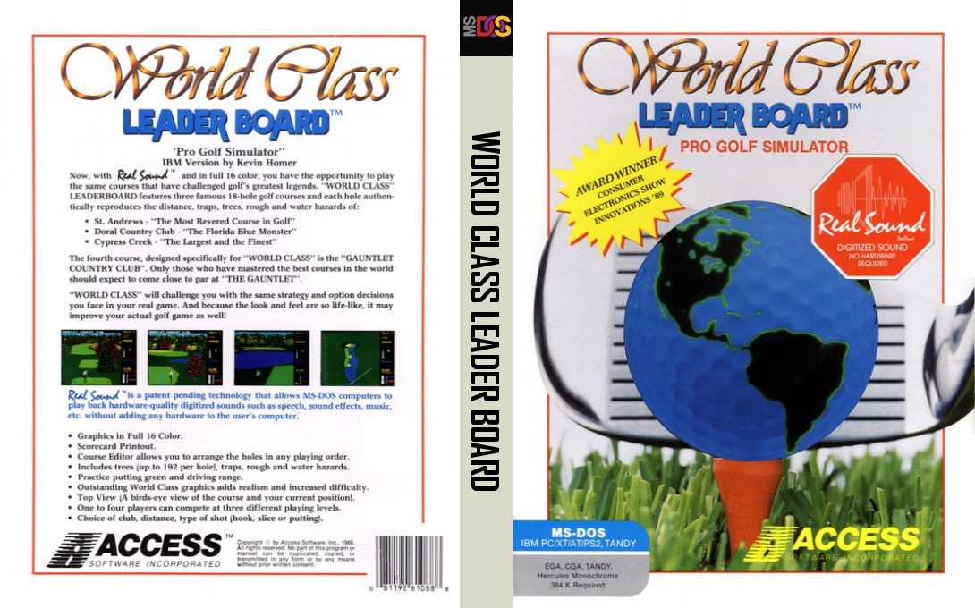 World Class Leader Board — box-texture (US)