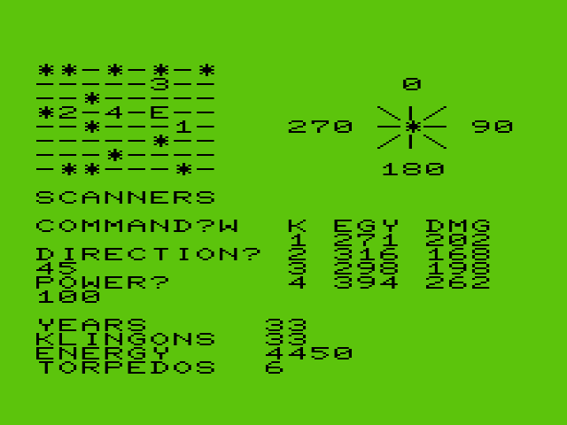 Super Trek — ss (WOR)