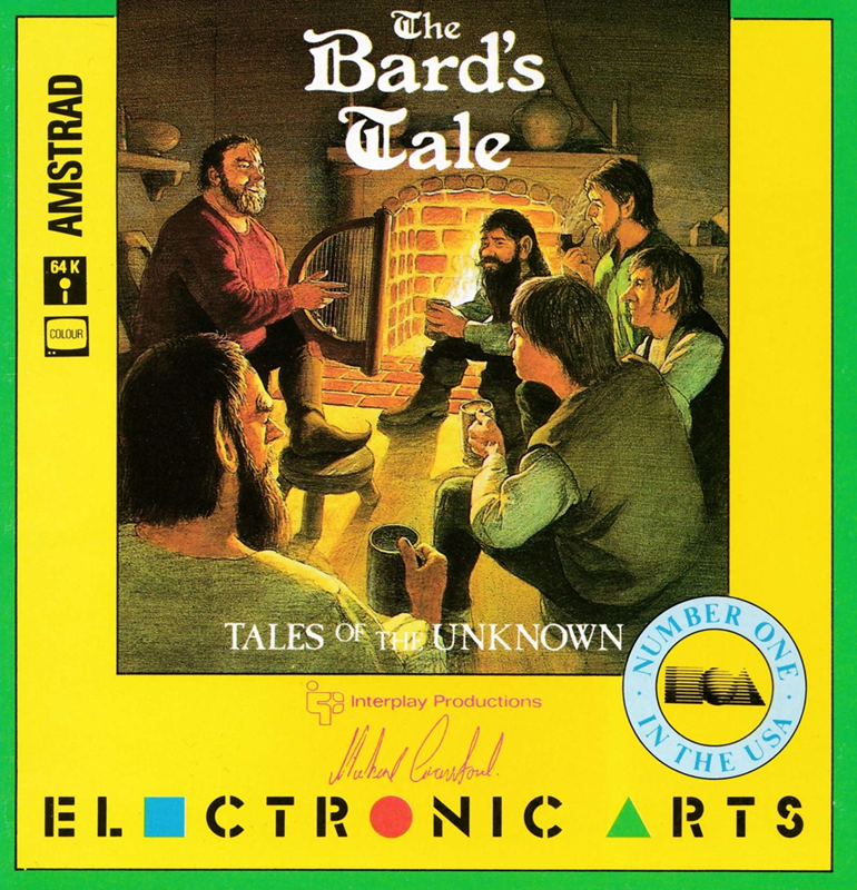 Bard's Tale, The box art