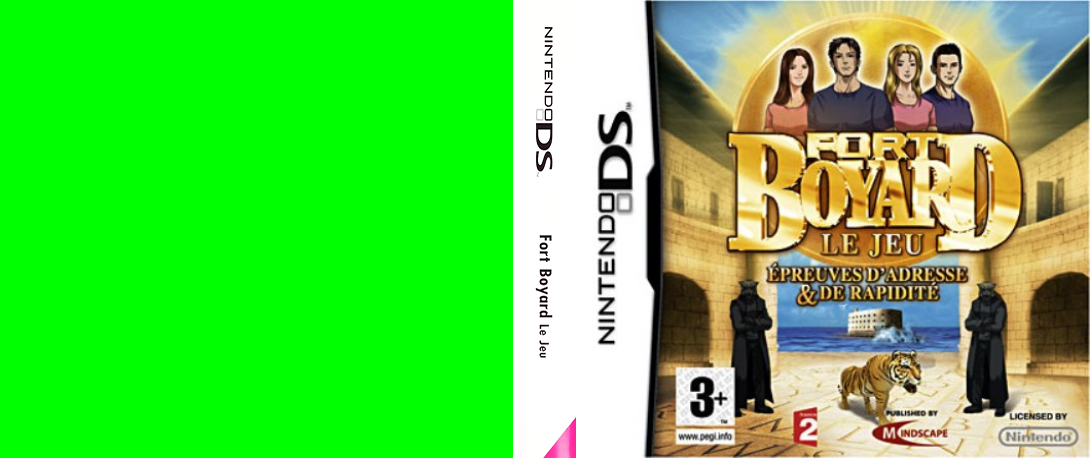 Fort Boyard - Le Jeu — box-texture (EU)