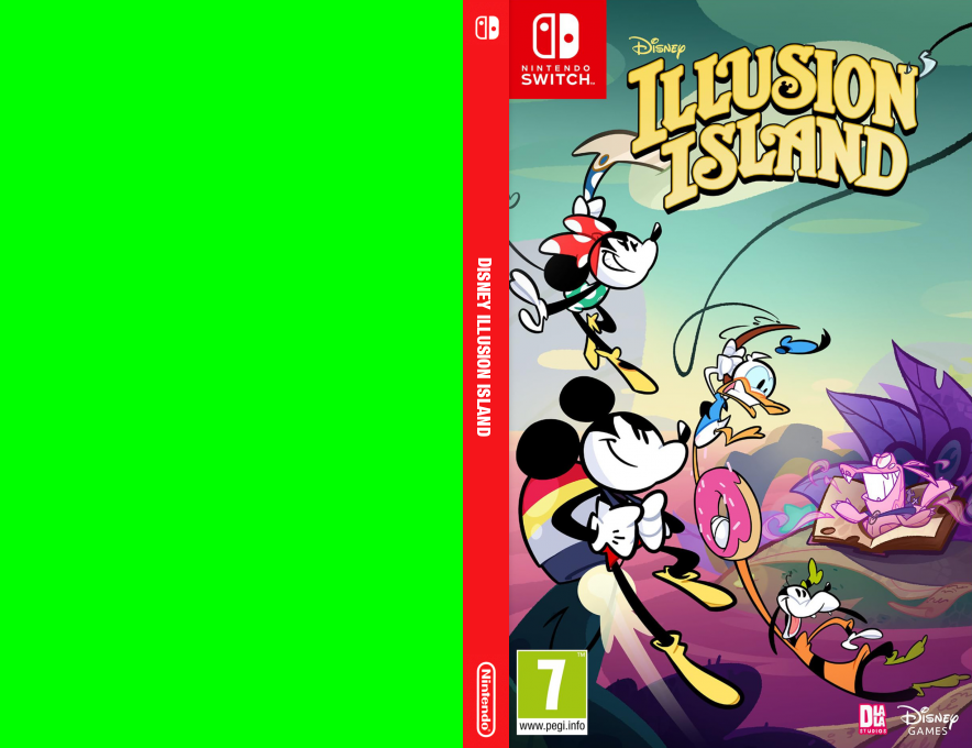 Disney Illusion Island — box-texture (EU)