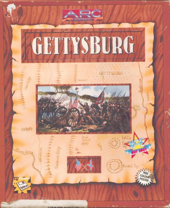 Gettysburg box art