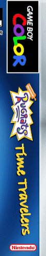 Rugrats : Time Travelers — box-2D-side (US)