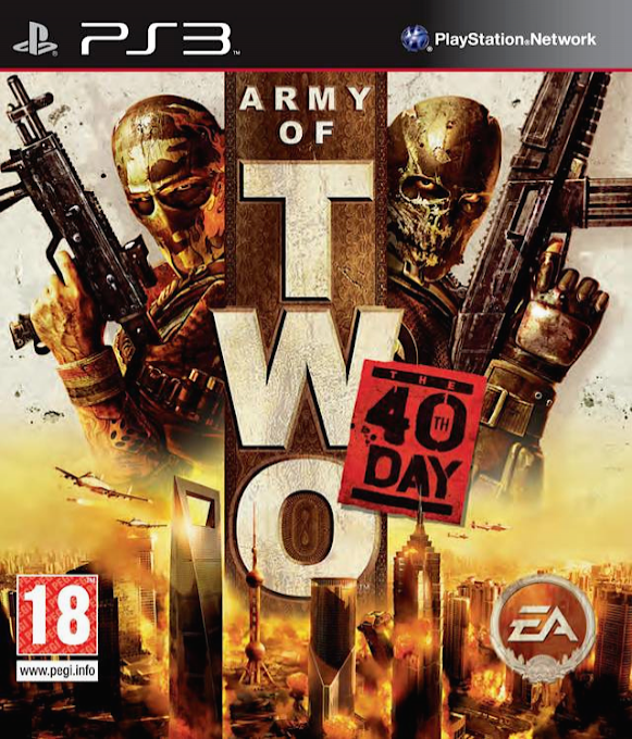 Army of Two - The 40th Day — box-2D (UK)