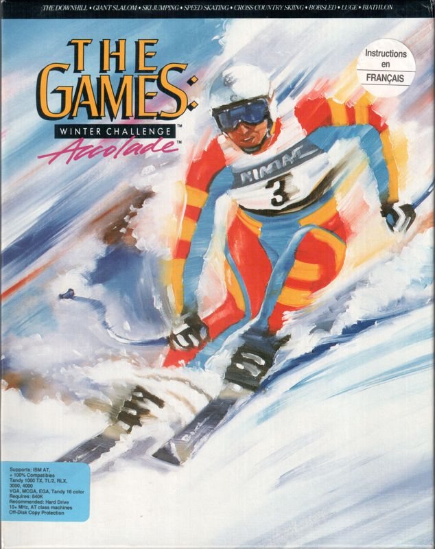 Games, The - Winter Challenge — box-2D (EU)