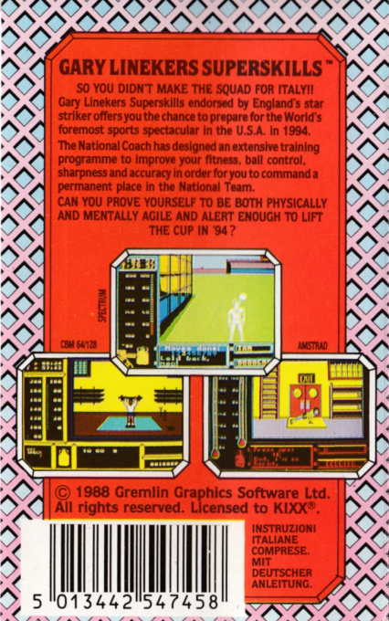 Gary Linekers Superskills — box-2D-back (EU)