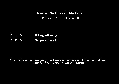 Game Set And Match — sstitle (EU)