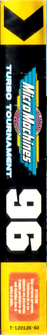 Micro Machines - Turbo Tournament '96 — box-2D-side (FR)