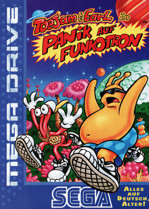 Toejam And Earl 2 - Panic On Funkotron — box-2D (DE)