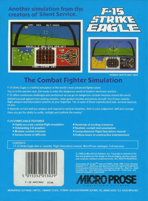F-15 Strike Eagle — box-2D-back (EU)