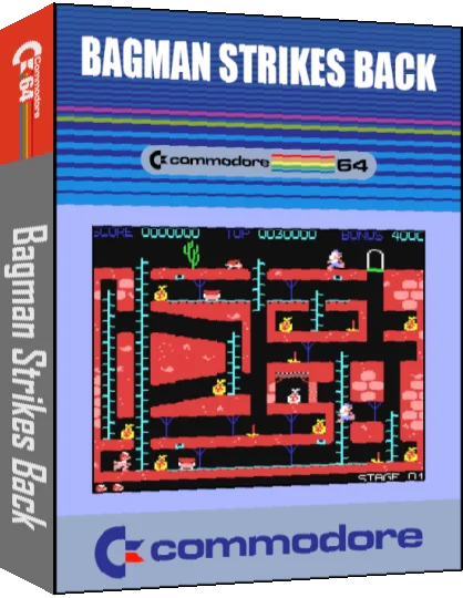 Bagman Strikes Back — box-3D (CUS)