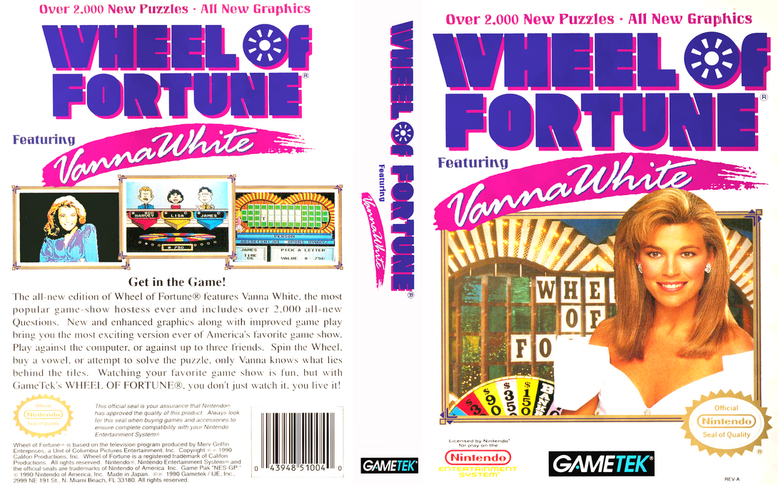 Wheel of Fortune Featuring Vanna White — box-texture (US)