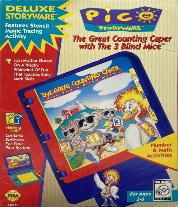 Great Counting Caper with 3 Blind Mice, The box art