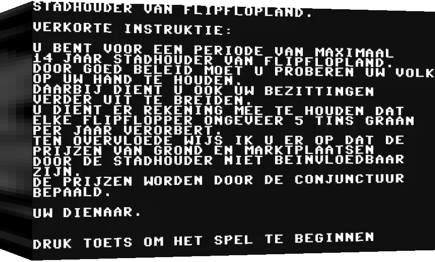Stadhouder van Flipflopland — box-3D (WOR)