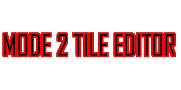 Mode 2 Tile Editor — wheel-hd (SS)