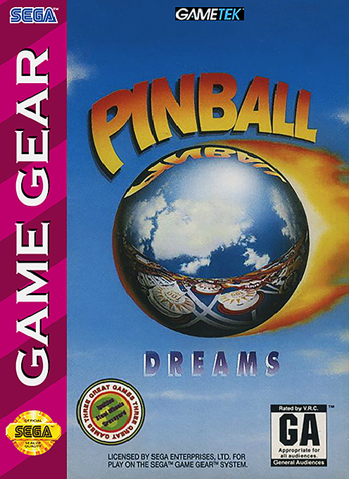 Pinball Dreams box art