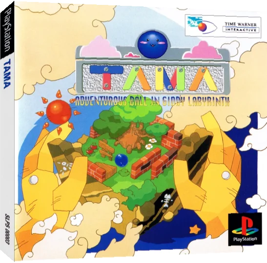 Tama - Adventurous Ball In Giddy Labyrinth — box-3D (JP)