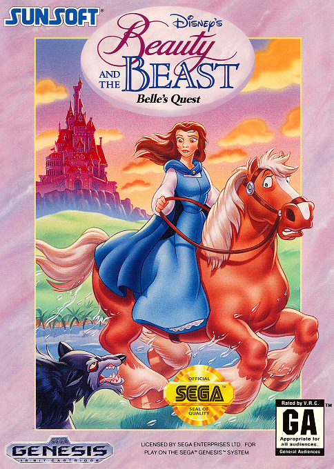 Beauty And The Beast - Belle's Quest box art