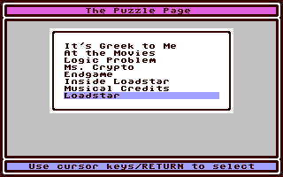 The Puzzle Page #130 — ss (WOR)