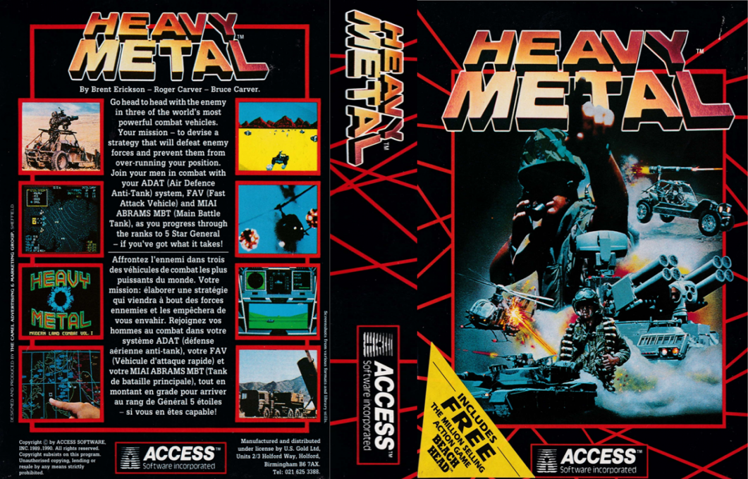 Heavy Metal — box-texture (EU)
