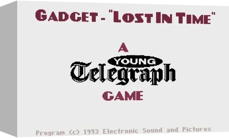 Gadget : Lost In Time — box-3D (WOR)