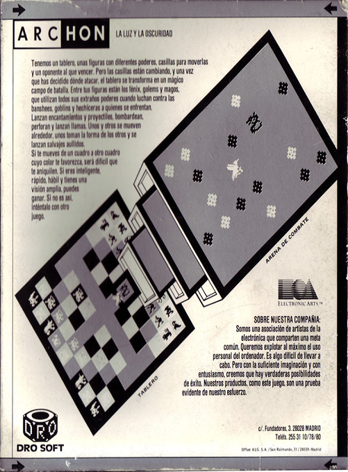Archon - The Light And The Dark — box-2D-back (SP)