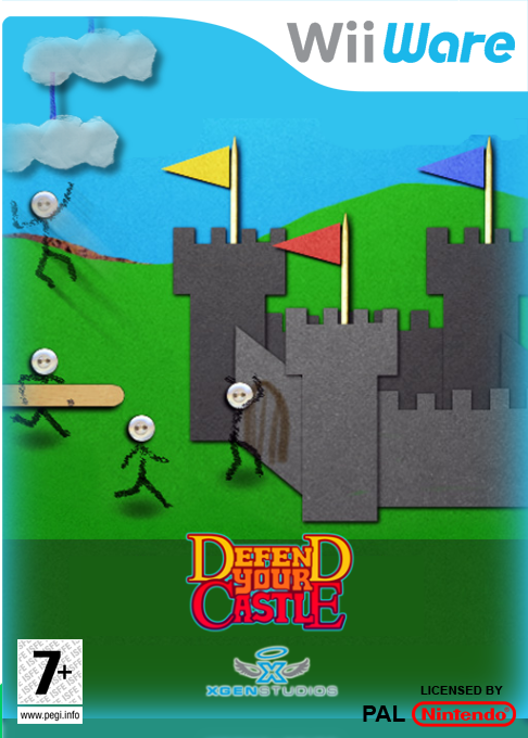 Defend Your Castle — box-2D (EU)