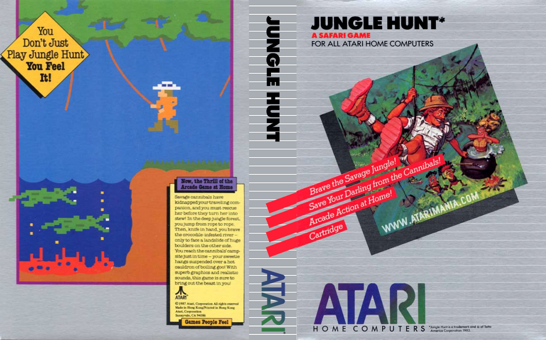 Jungle Hunt — box-texture (US)