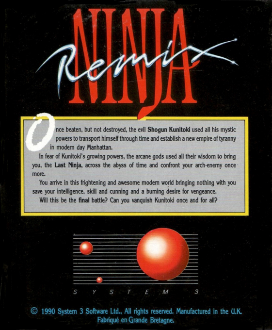 Ninja Remix — box-2D-back (EU)