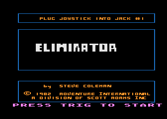Eliminator, The — sstitle (WOR)