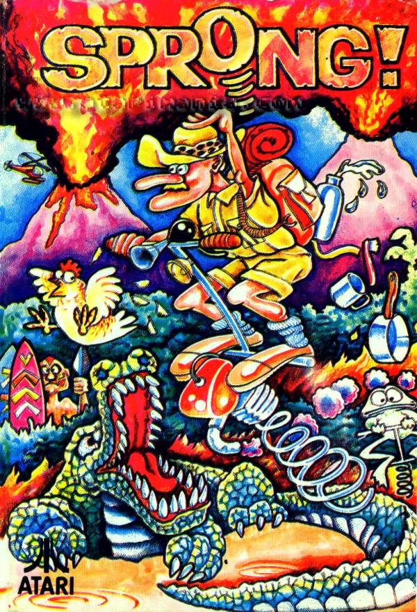 Sprong - The Quest For The Golden Pogostick box art