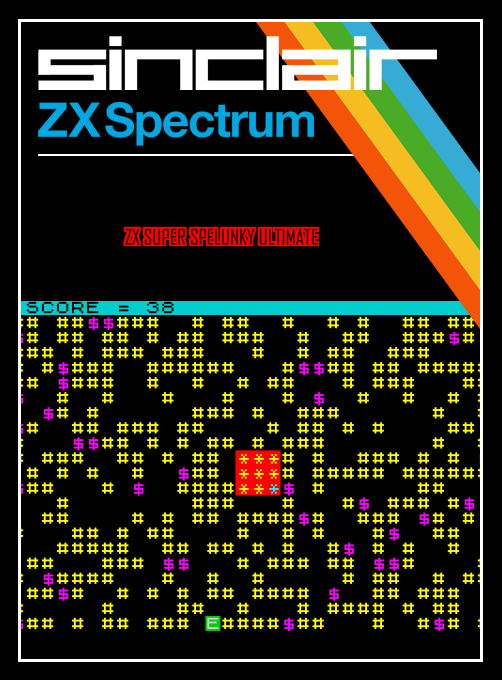 ZX Super Spelunky Ultimate box art