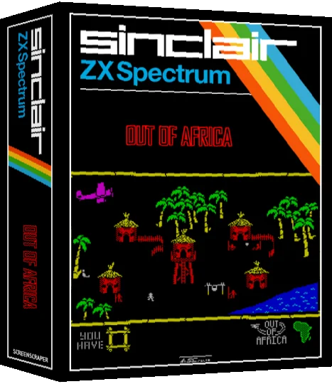 Out Of Africa — box-3D (SS)
