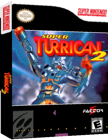 Super Turrican 2 — box-3D (US)