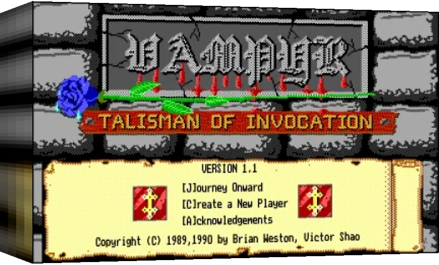 Vampyr : Talisman Of Invocation — box-3D (WOR)