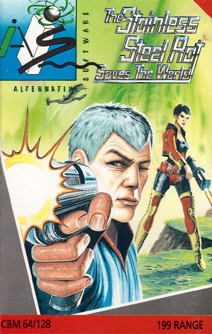 The Stainless Steel Rat Saves the World box art