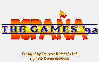 Games '92, The - Espana — sstitle (EU)